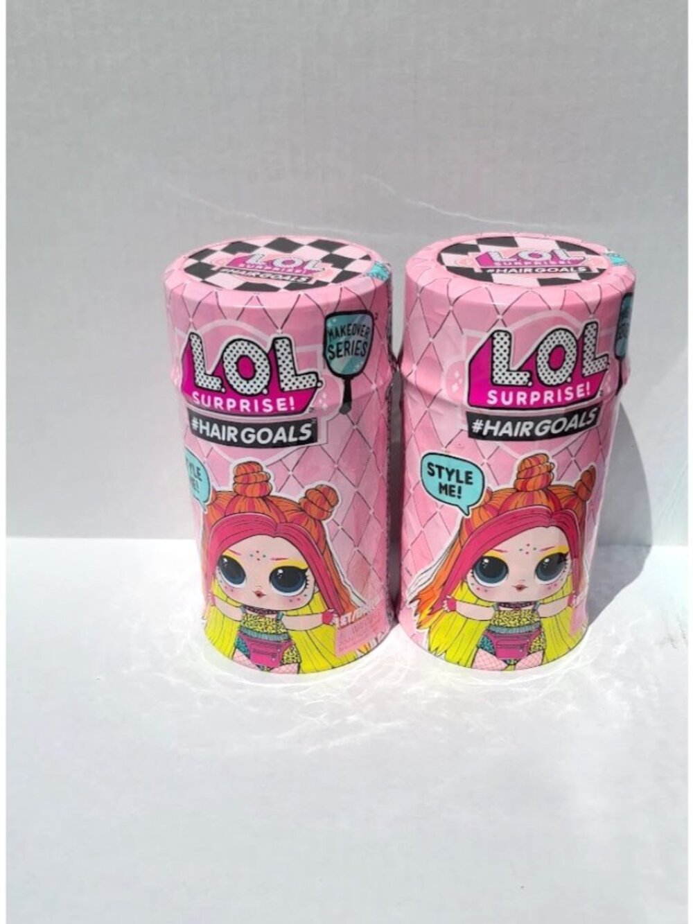 Lot of 2 LOL Surprise #Hairgoals Makeover Series 2 with 15 Surprises NEW/SEALED